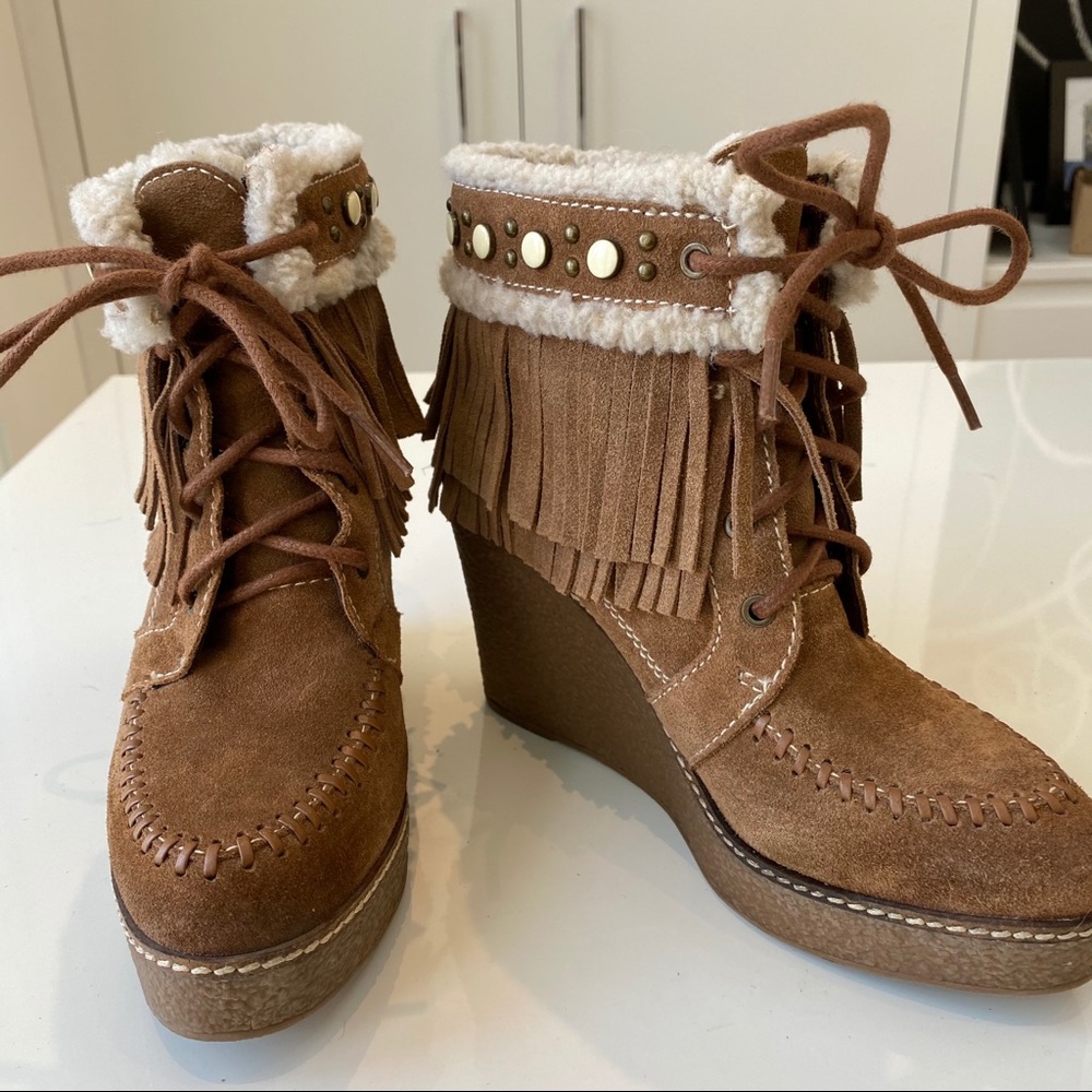 Sam Edelman Kemper Bootie. Worn Once. Size 7 1/2